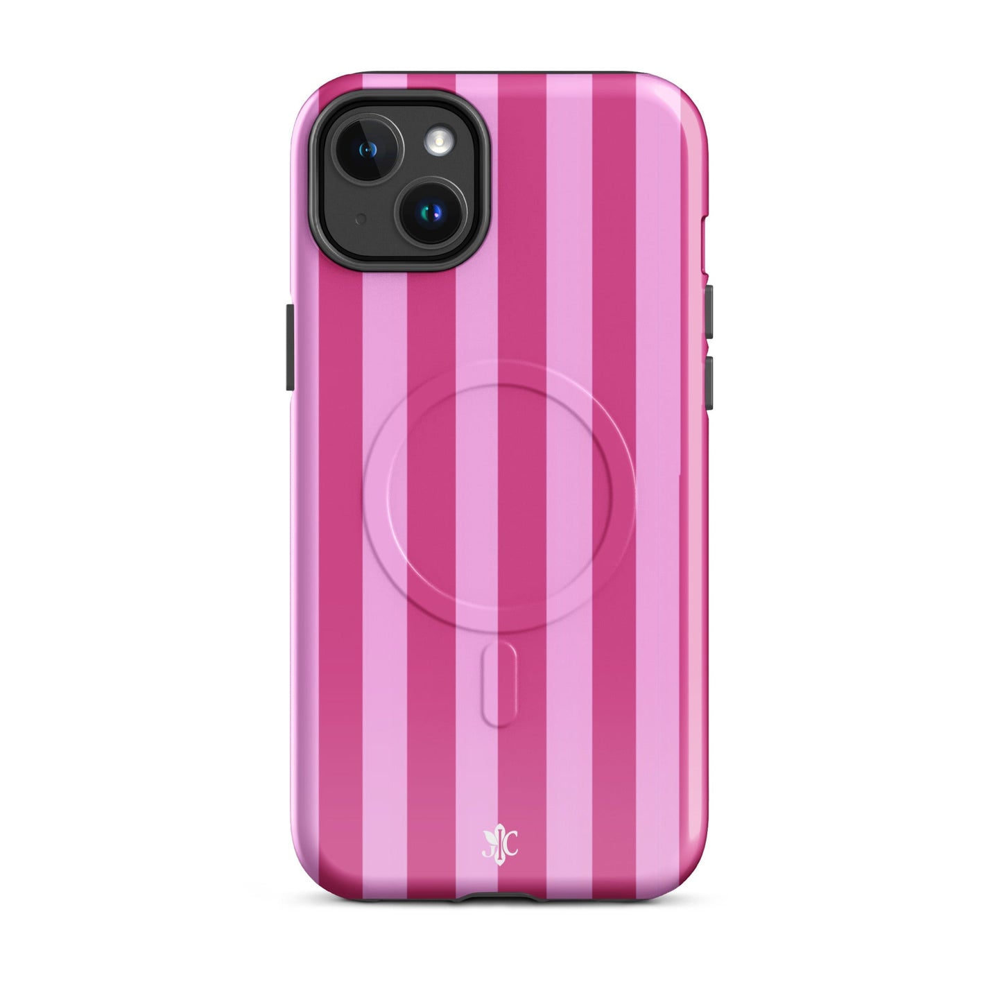 Candy Stripe-MagSafe® tough case for iPhone® - Matte / iPhone 15 Pro Max
