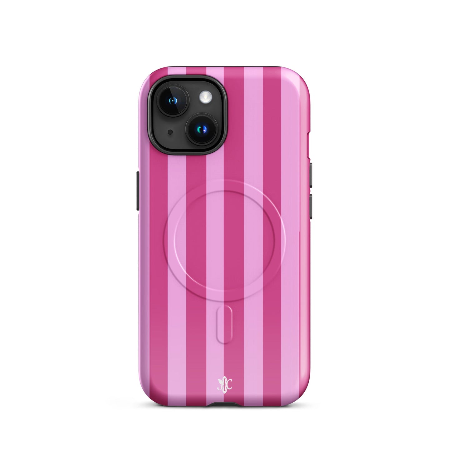 Candy Stripe-MagSafe® tough case for iPhone® - Matte / iPhone 15