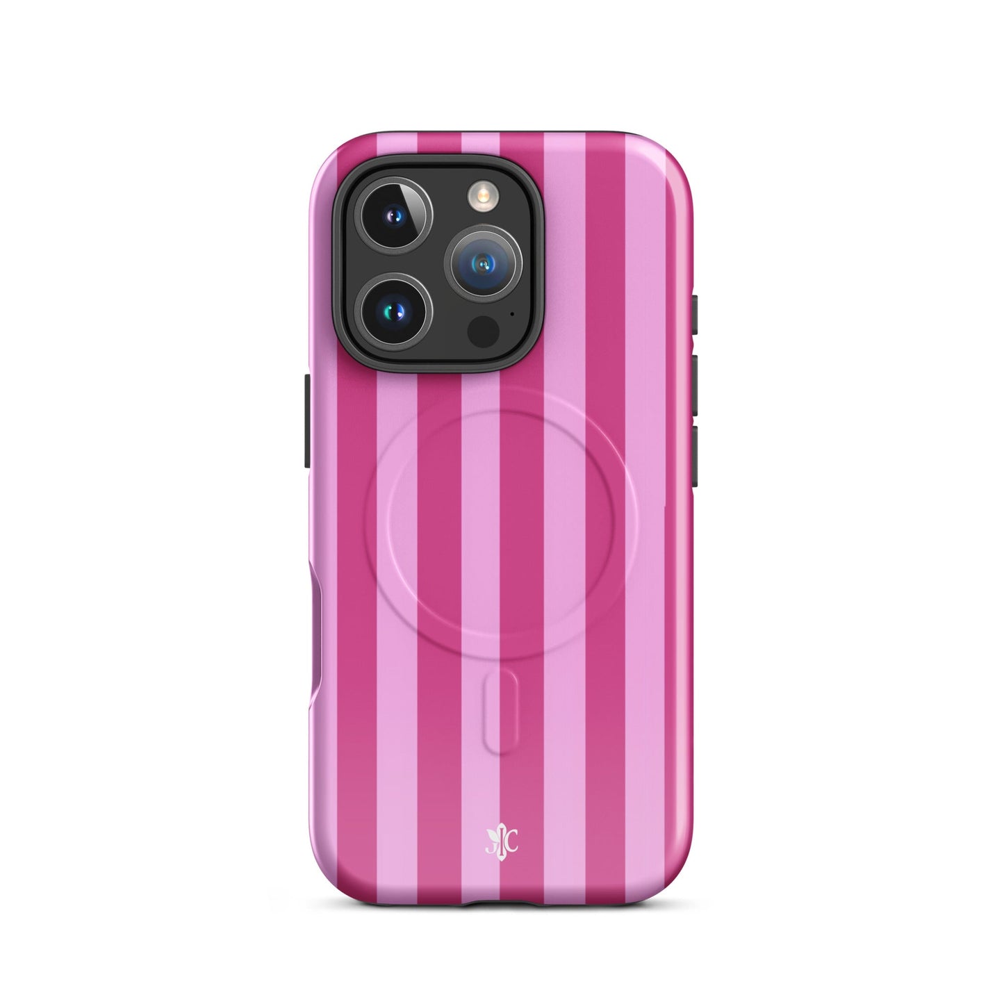 Candy Stripe-MagSafe® tough case for iPhone® - Glossy / iPhone 14 Plus