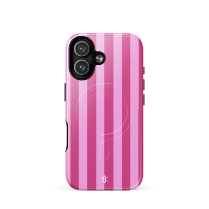 Candy Stripe-MagSafe® tough case for iPhone® - Matte / iPhone 17 Pro Max