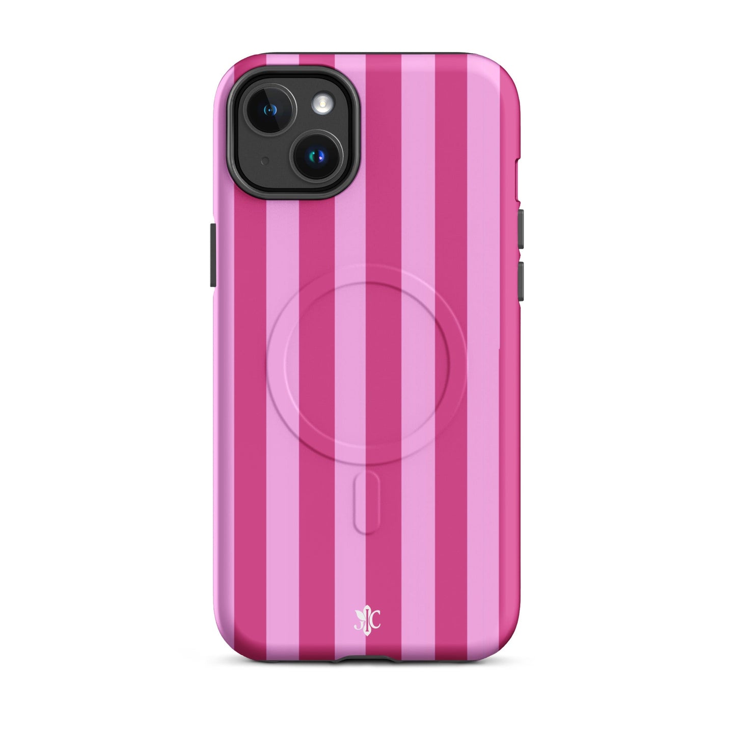 Candy Stripe-MagSafe® tough case for iPhone® - Glossy / iPhone 15 Plus